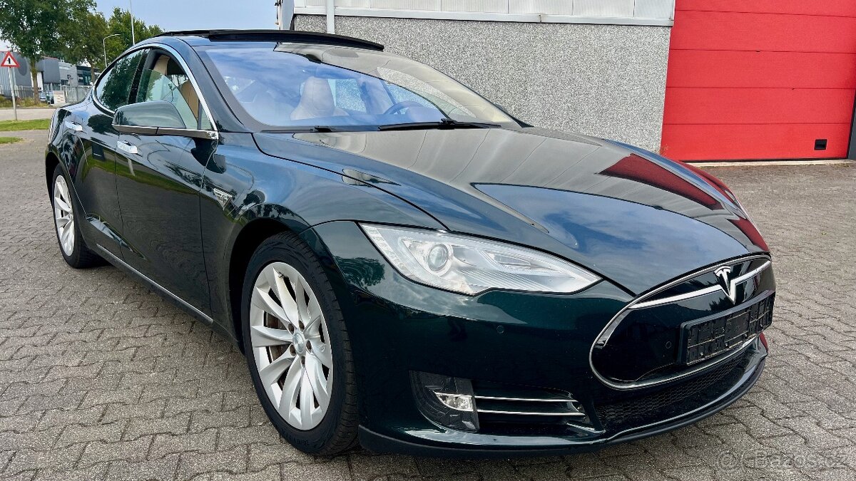 Tesla S Performance P85 Signature 89%SOH Pano Kủze Alcantara - 5