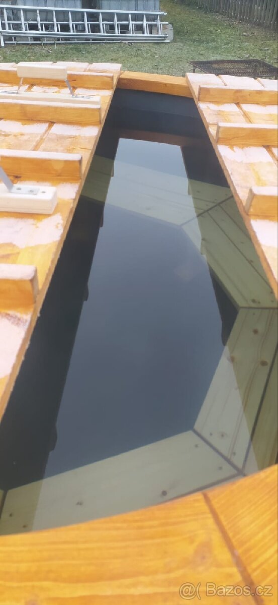 Finska vana 160cm Plastová vložka - 5