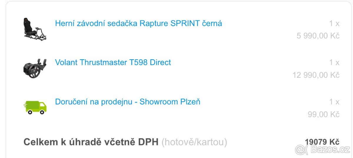 Thrustmaster T598 Direct Záruka - 5