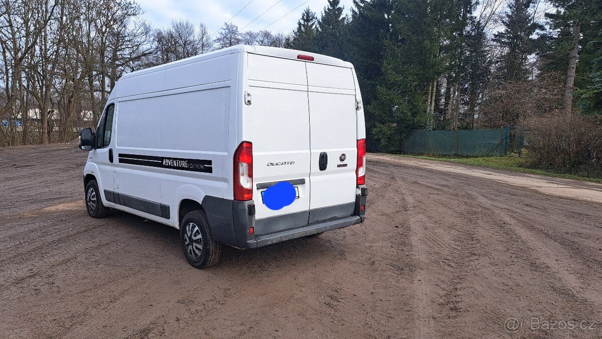 Prodám Fiat ducato 2.3 jtd 96 kw,l2h2 ,klima stk do 11.2027 - 5