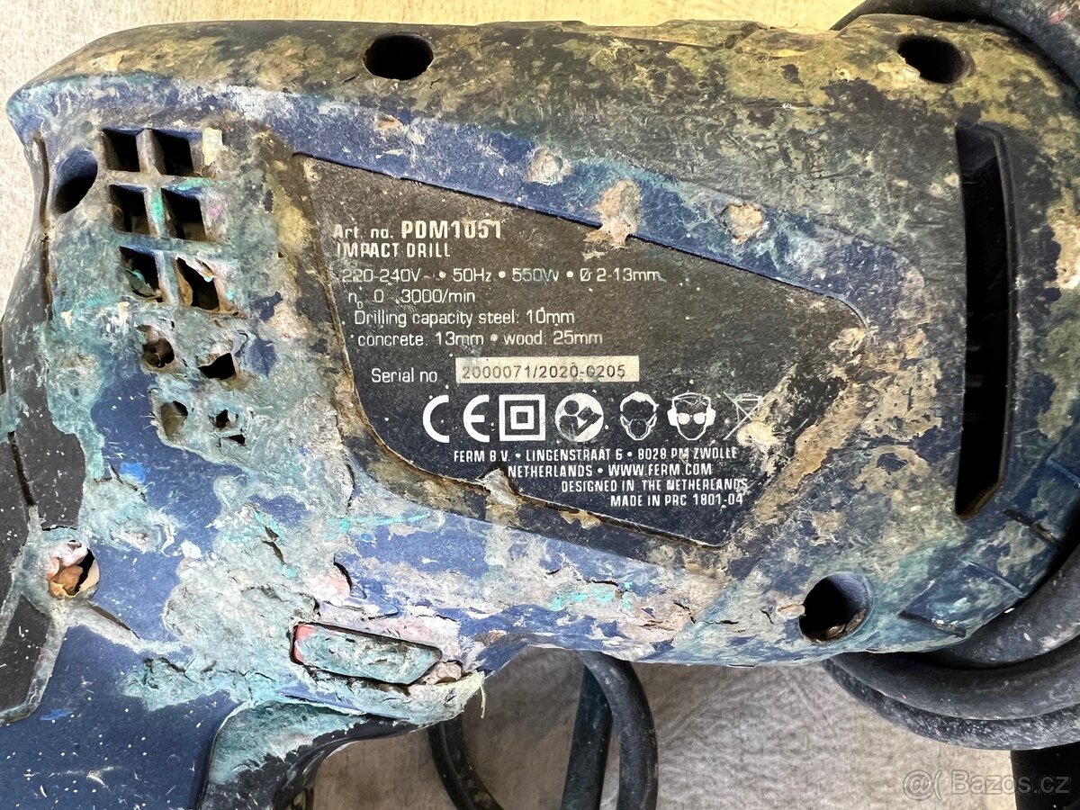 2x vrtačka s příklepem na díly - 5