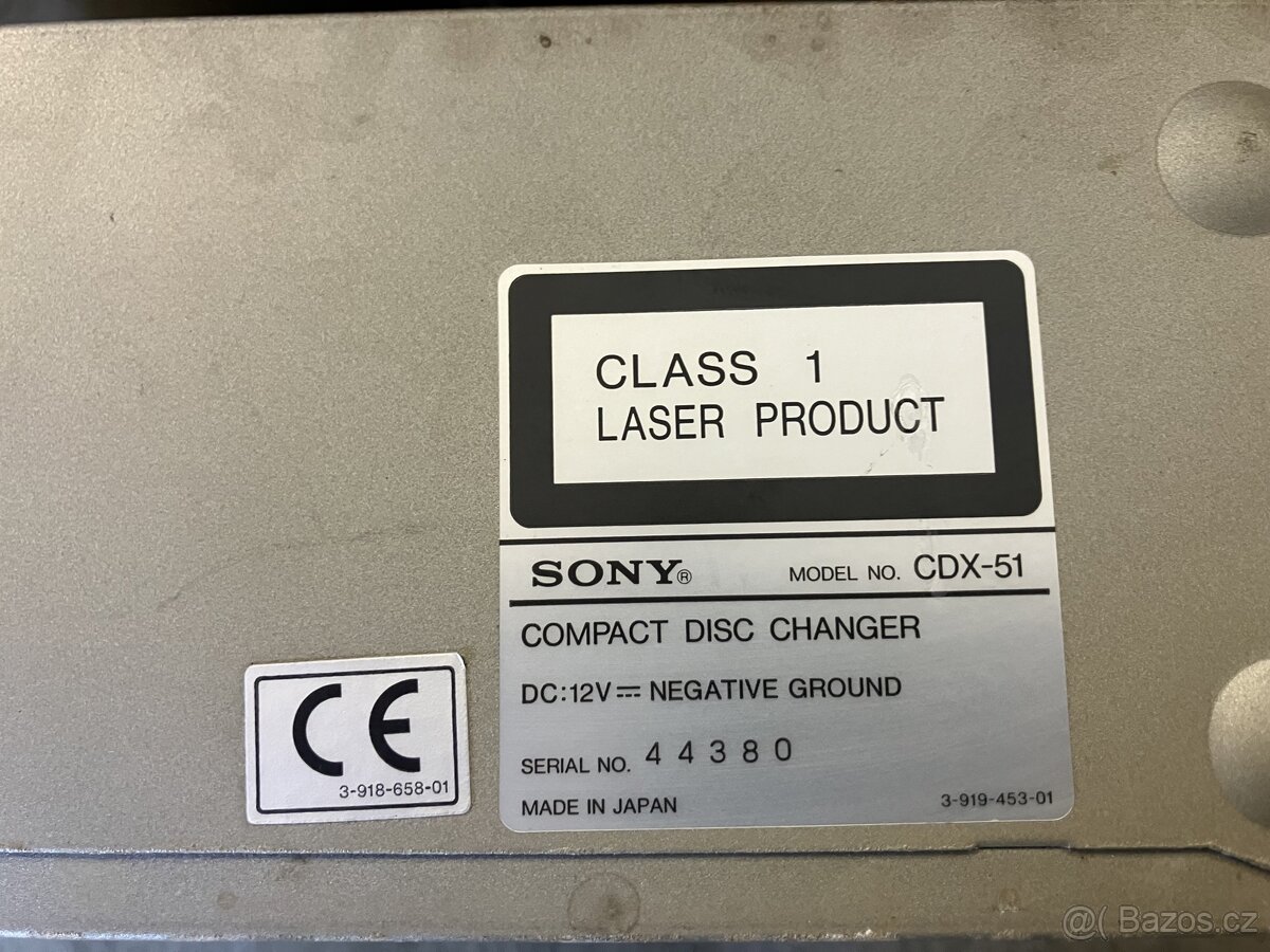 CD měnič SONY - 5