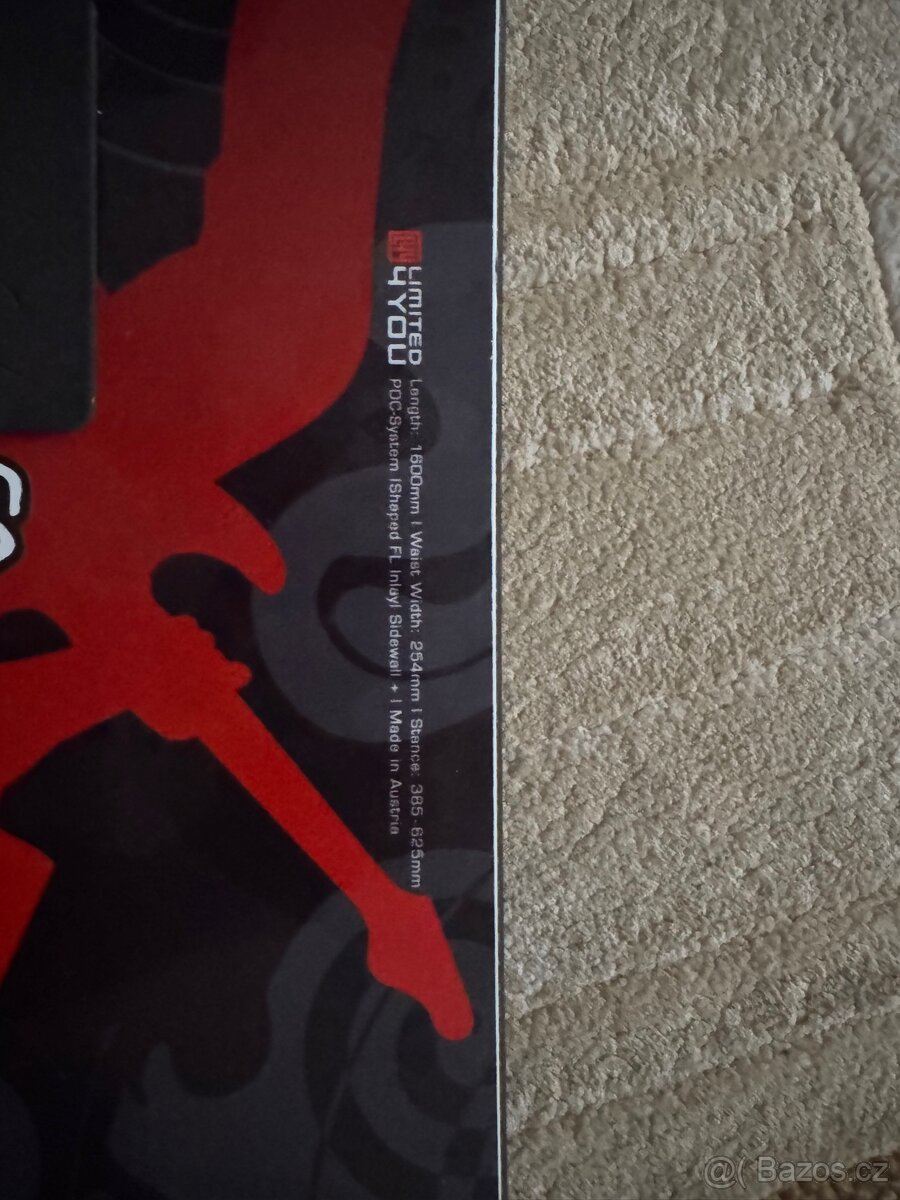 Snowboard 160cm komplet set, boty 43 - 5