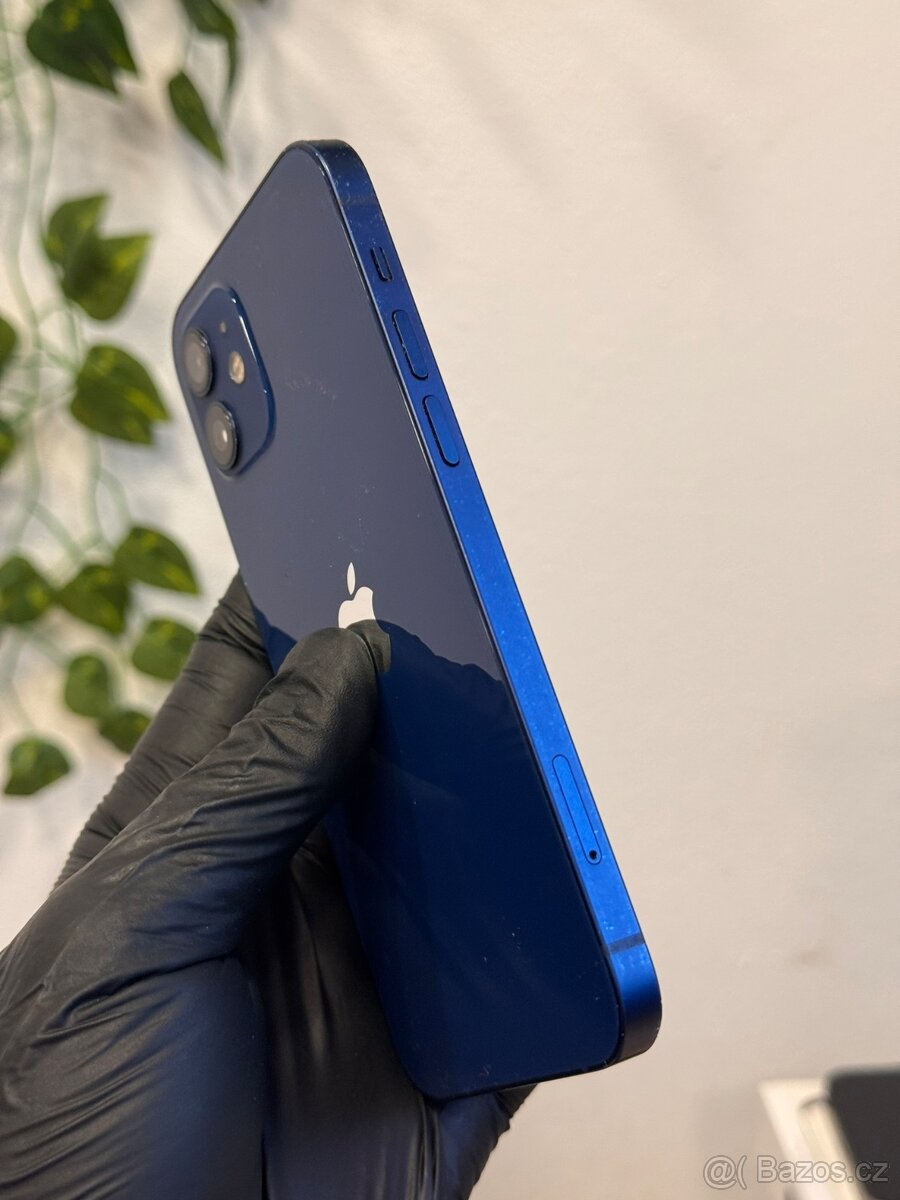 iPhone 12 64GB modrý - 100% baterie - 5
