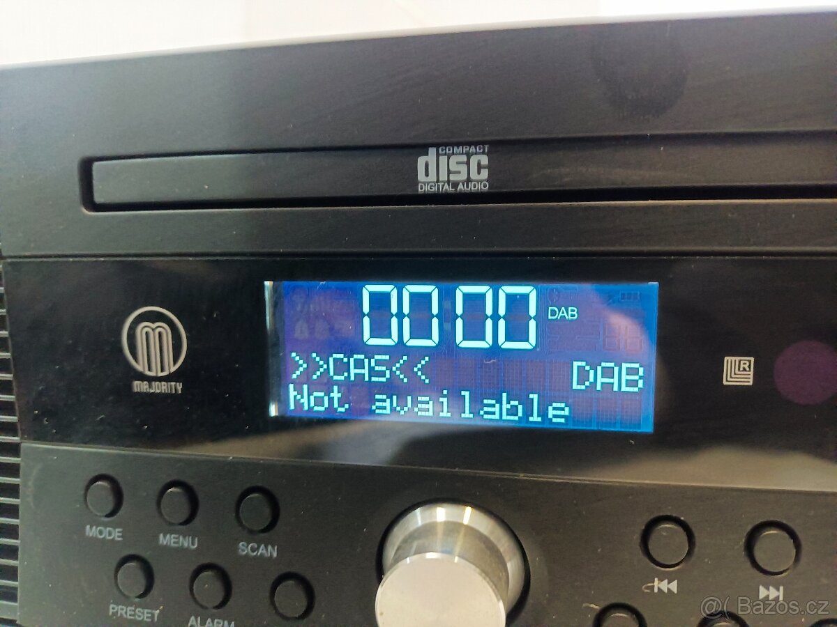 Digitální rádio MAJORITY HNT-CDAB-BLK,USB 2x-FM-BT-CD-BAB+ - 5