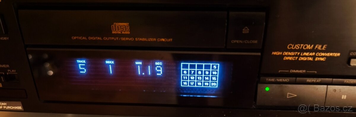 Hifi CD přehrávač Sony CDP-990(1990-91),čti popis - 5