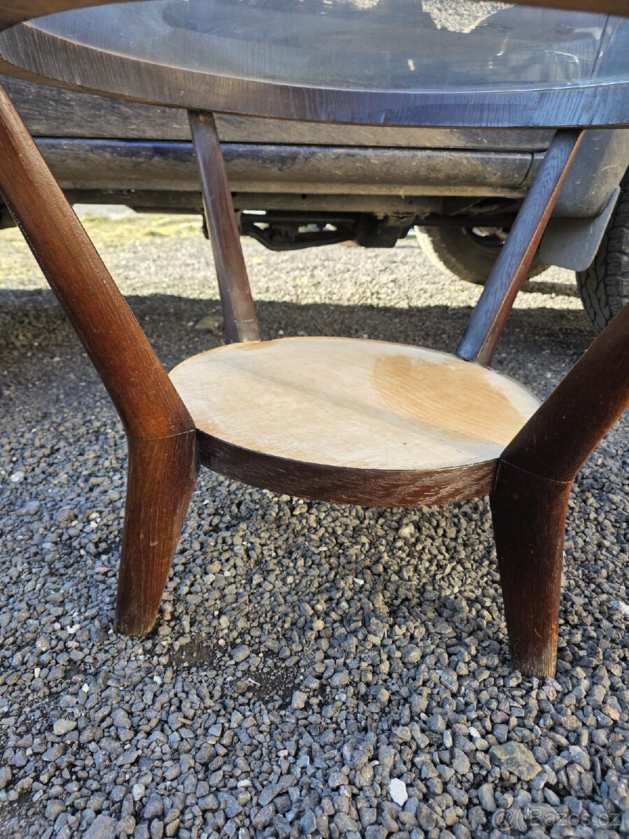 Stolek Halabala kulatý - 5