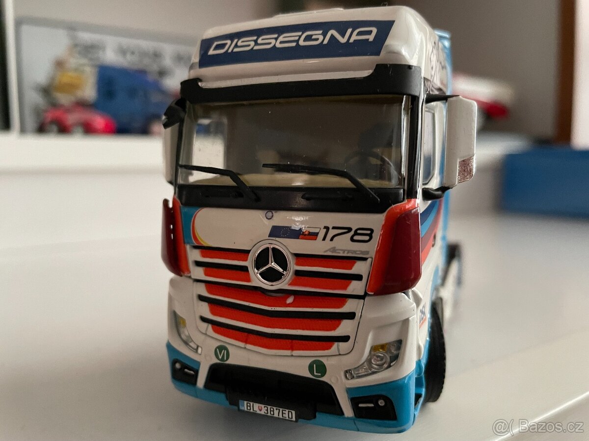 MB ACTROS MP4 GIGA SPACE, DISSEGNA, DSK Trucking s.r.o. Slov - 5