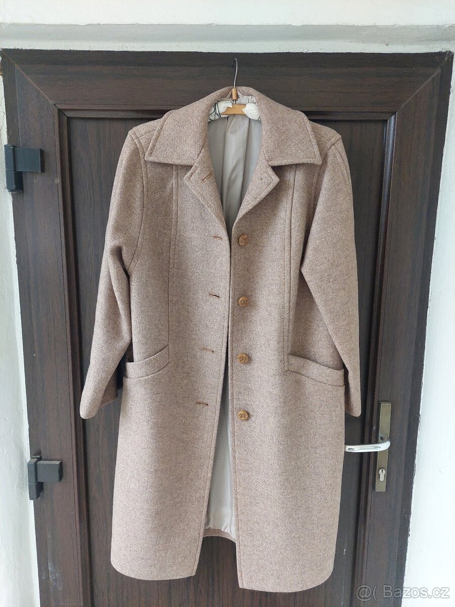Dámský kabát flaušový - 5
