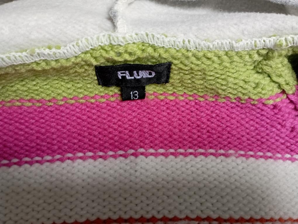 dívčí mikina s kapucí zn. Fluid - 5