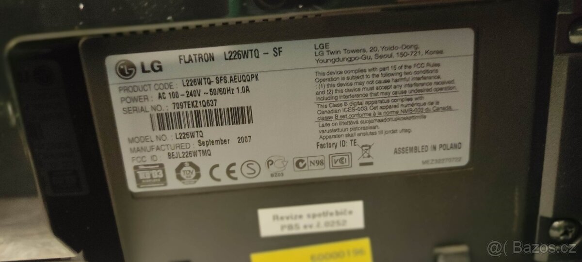 Monitor Benq, Fujitsu, LG - 5