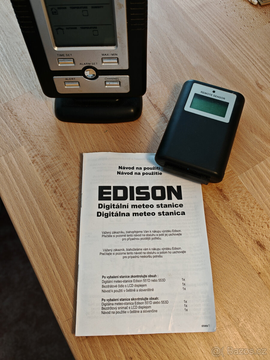 Meteostanice EDISON - 5