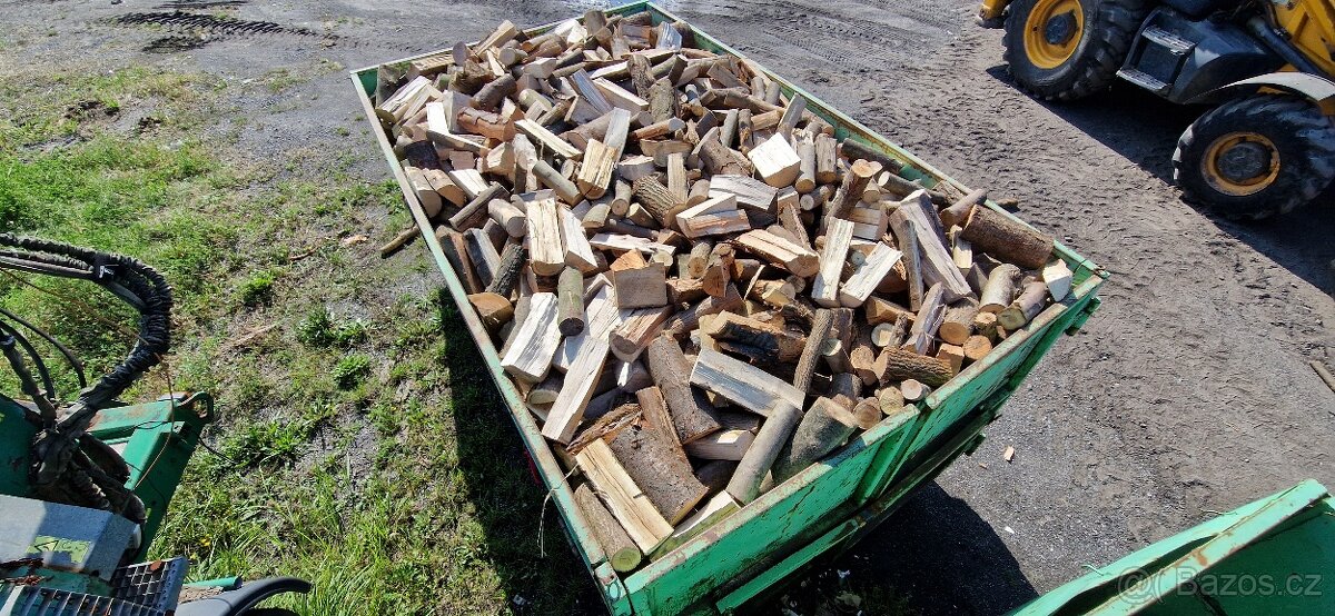 Štípané palivové dřevo,Krbové dříví,Suché, Balené, Pytlované - 5