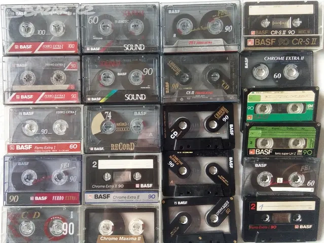 Nove foto 3.8. málo použitych 590 MC kazet od 9 Kč - 5