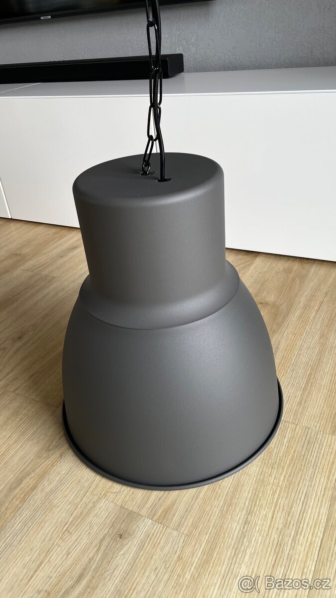 HEKTAR Závěsná lampa, tmavě šedá, 38 cm Ikea - 5