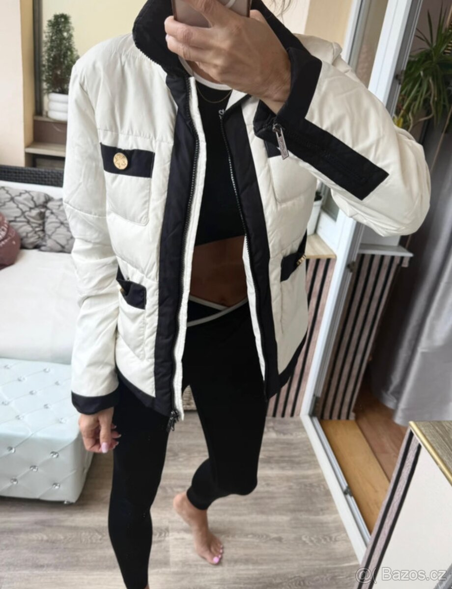 Snow Secret bílá péřová bunda - 5