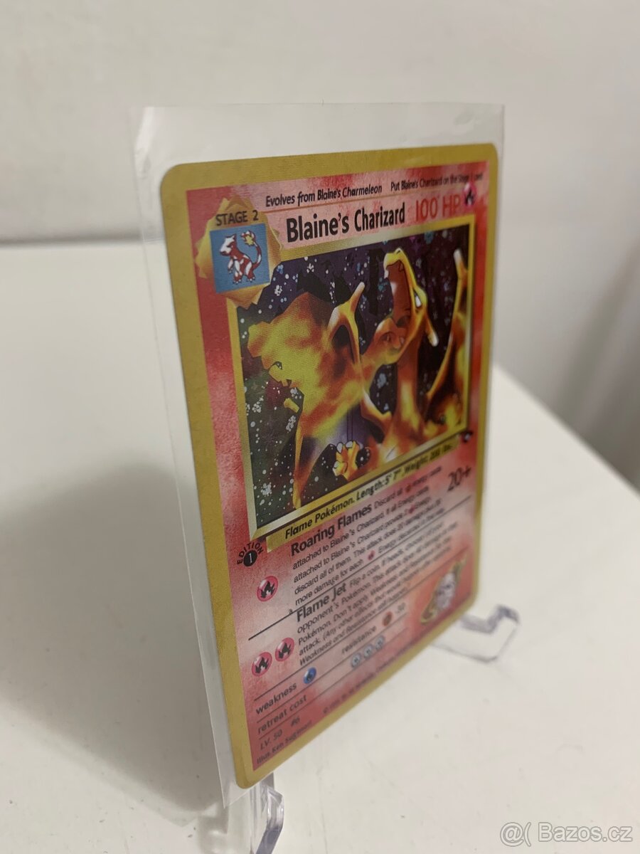 Pokemon BLAINE’S CHARIZARD - 5