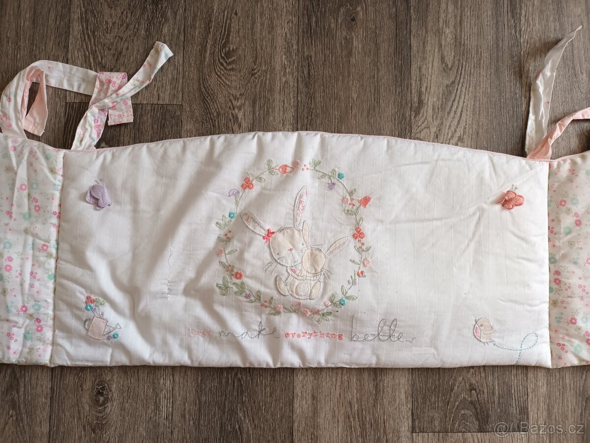 Dětský mantinel do postýlky se zajíčkem - 5