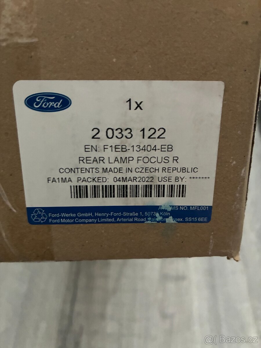 Pravé zadní světlo - Ford Focus combi (2018) - 5