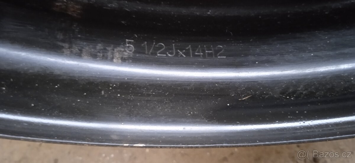 Plechové disky 14 Peugeot Citroen - 5