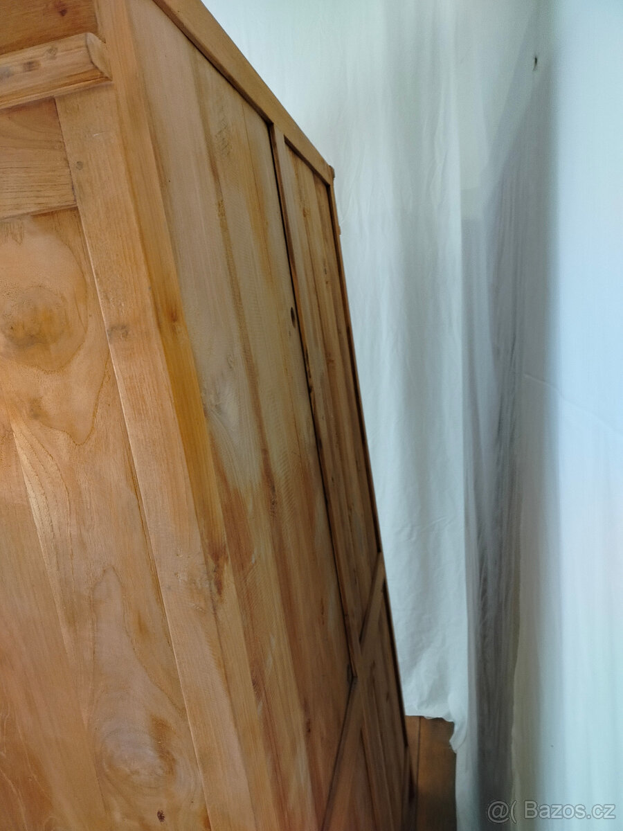 Velká skříň - TEAK - pracovní skříň - 5