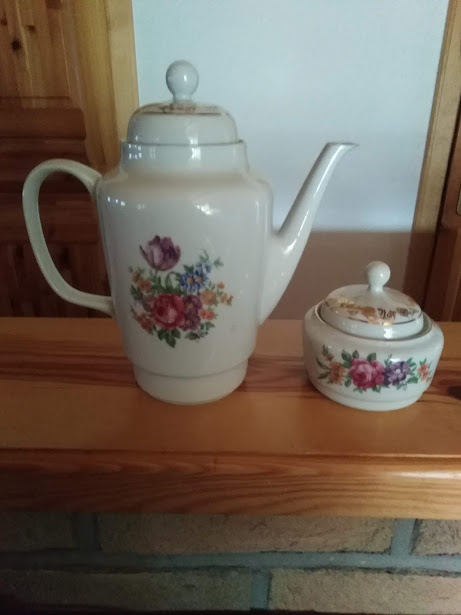 Retro konvice a cukřenka . - 5