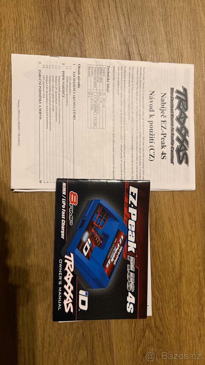 Traxxas ez-peak plus 4S nabíječka - 5