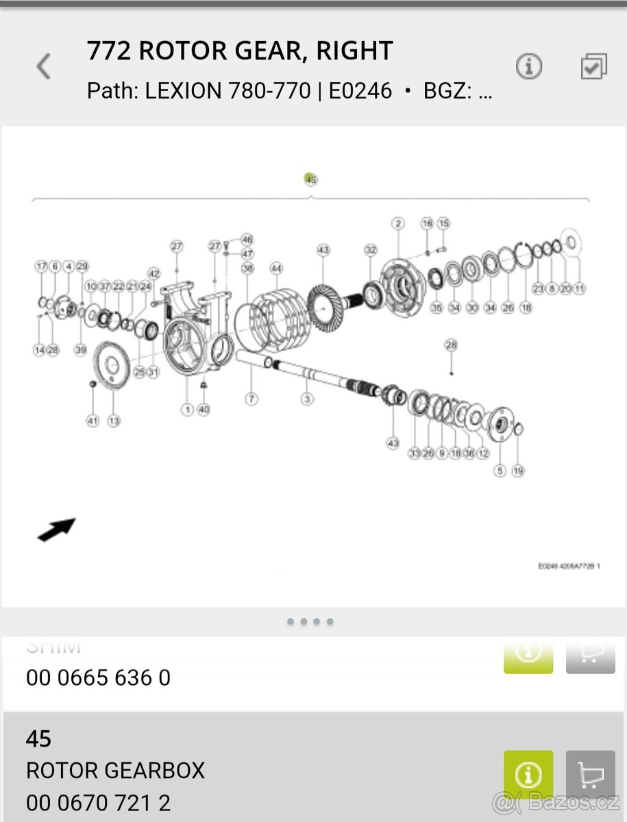 Claas rotorove prevodovky - 5