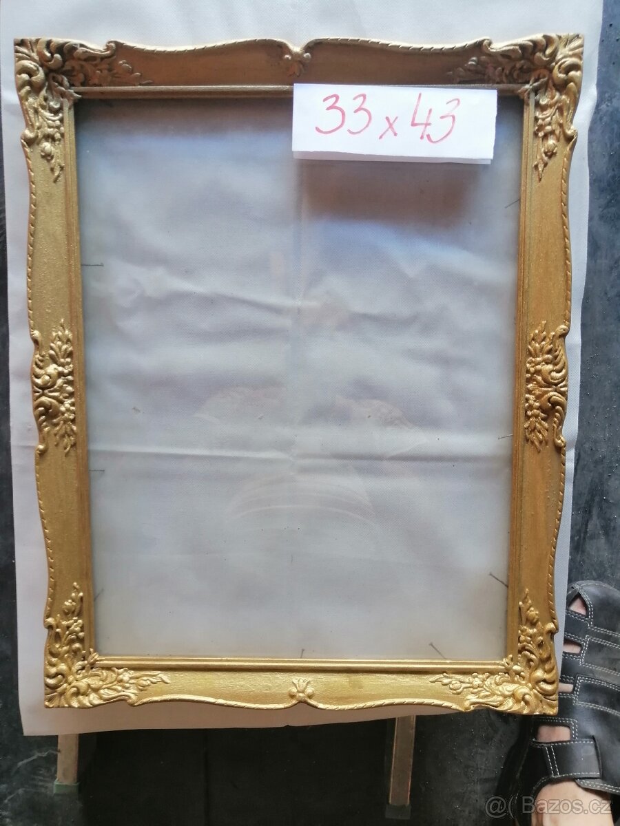 Rámy na obrazy 7 ks, prodej pouze kompletní. - 5