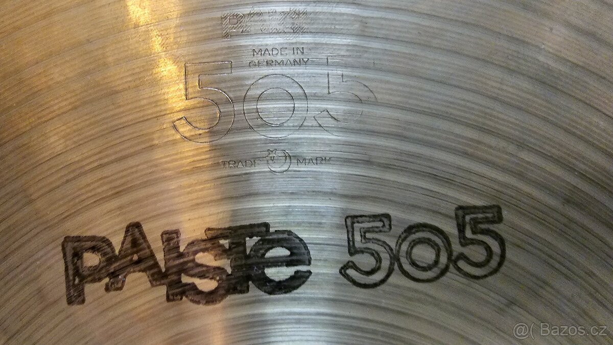 PAISTE 505 HI-HAT 14“ - 5