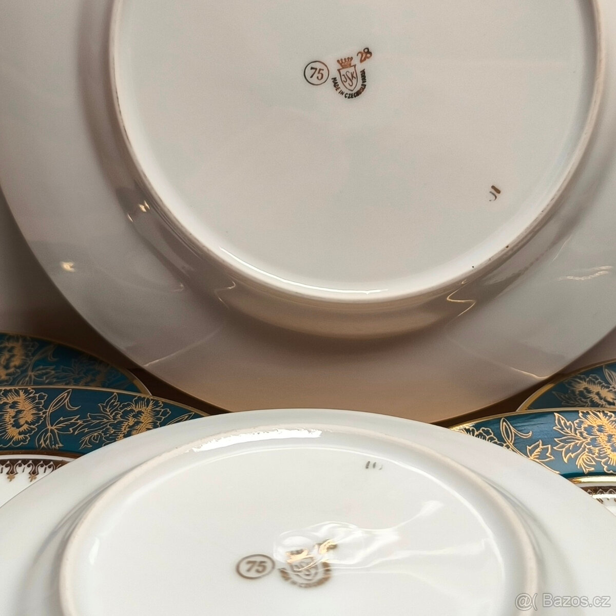 PORCELÁNOVÁ DEZERTNÍ SOUPRAVA JSK - 5