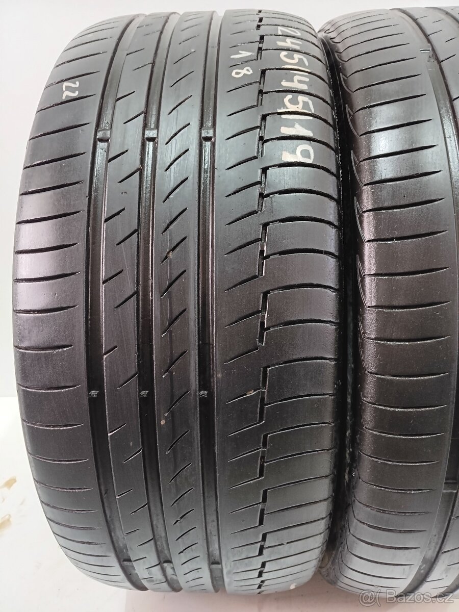 2ks letní pneu 245/45/19 Continental - 5