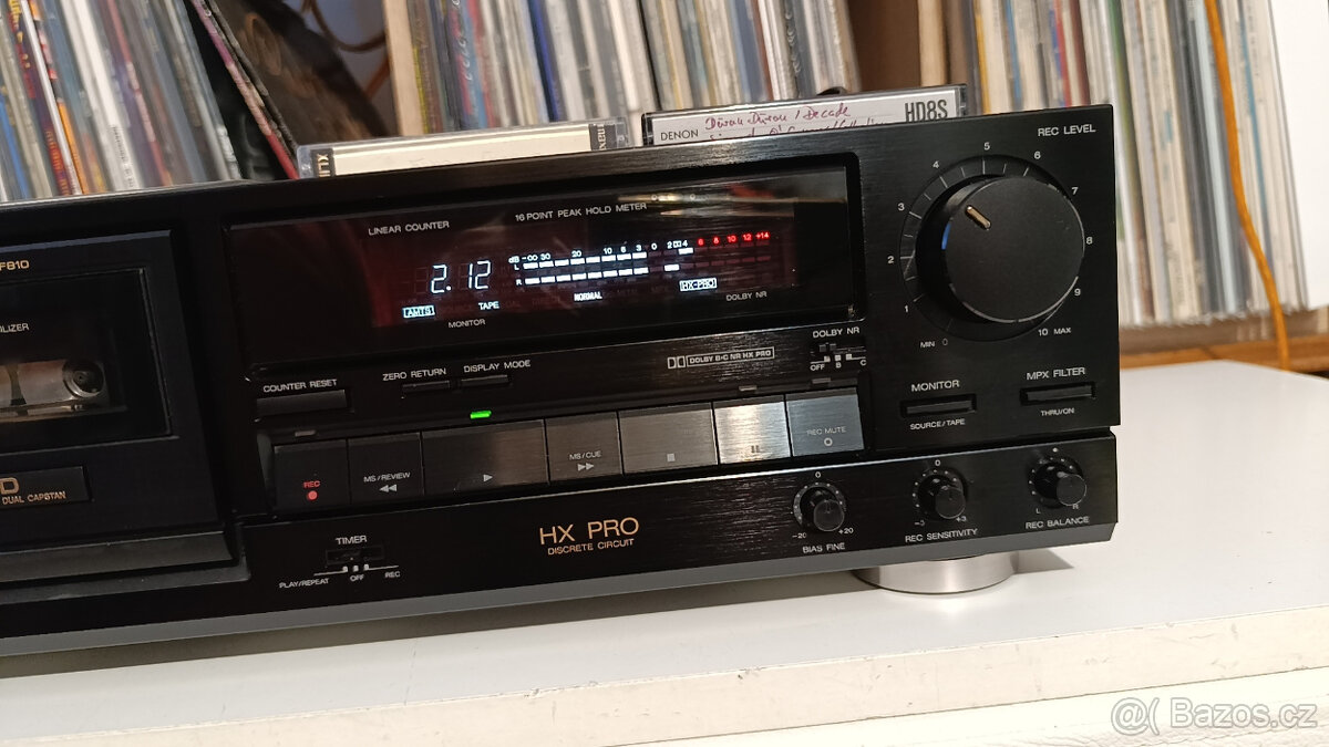 AIWA AD-F810 Stereo Cassette Deck/DolbyB-C/3 HEAD - 5
