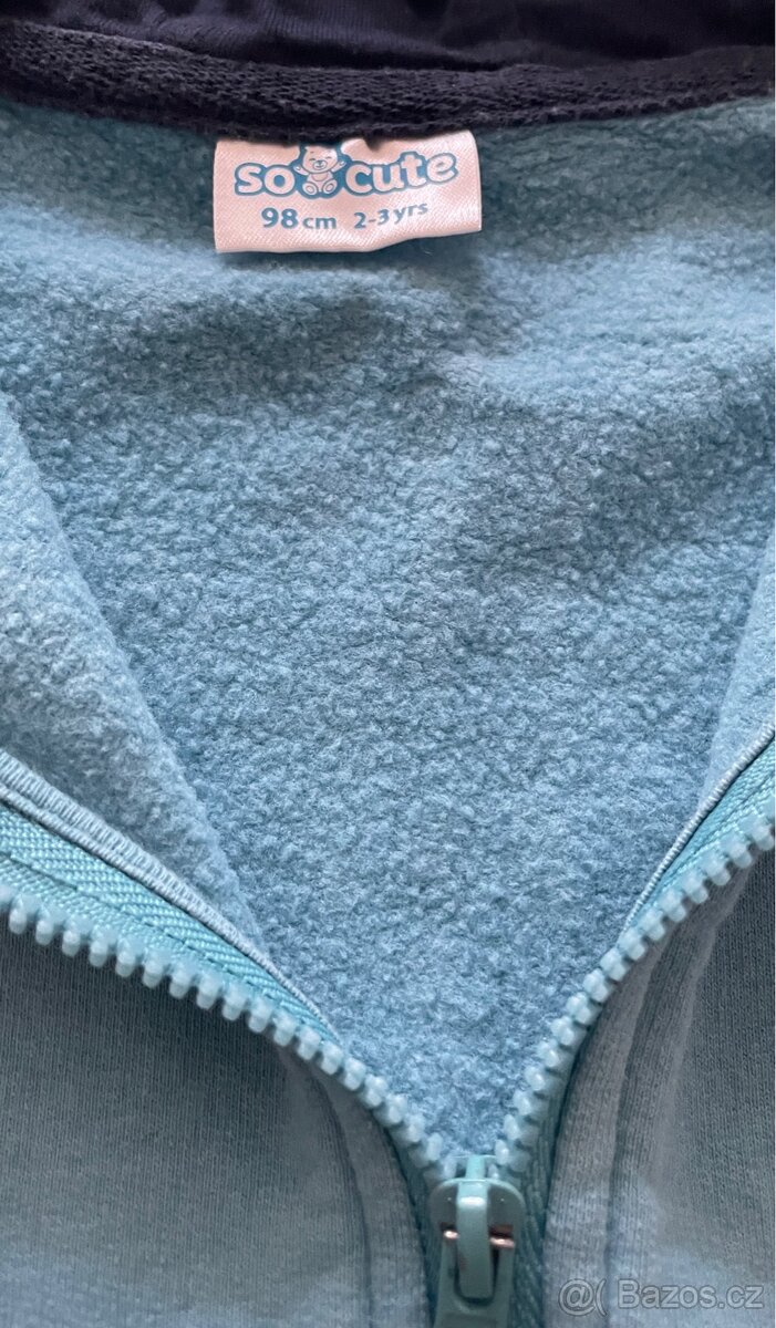 Chlapec - trička s dl.rukávem set a mikina, vel.98 - 5