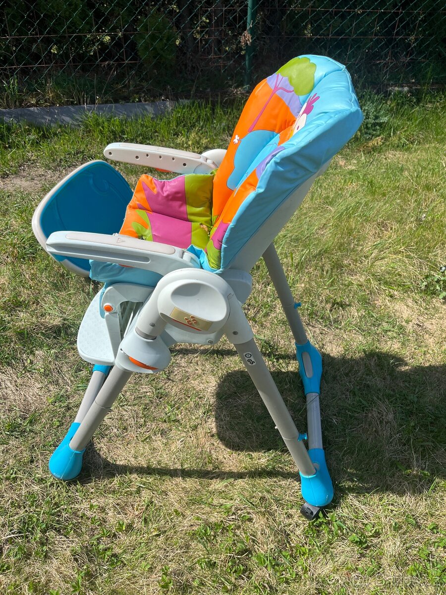 Jidelni zidlicka zn.Chicco - 5