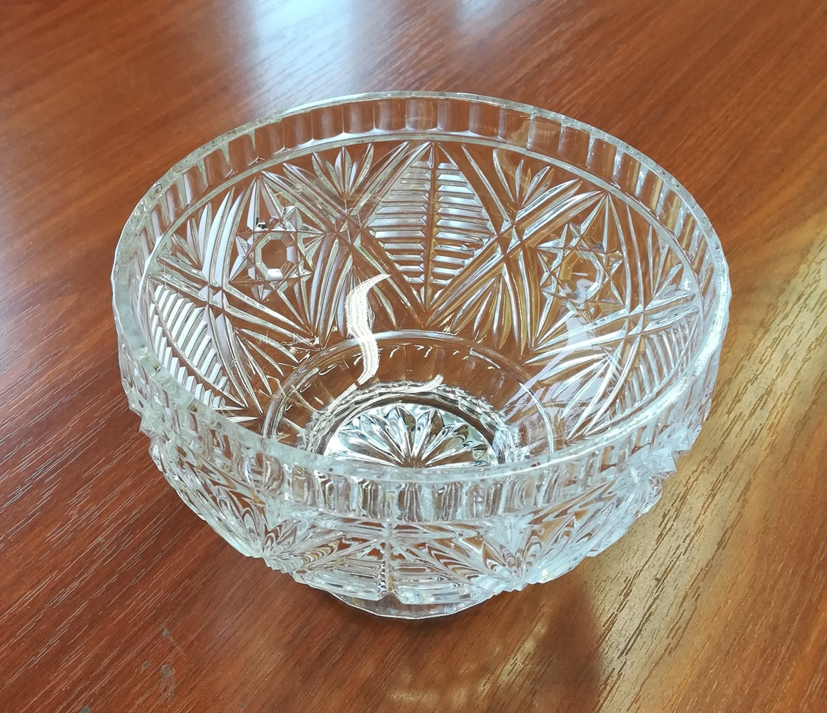 Skleněný pohár mísa - 5