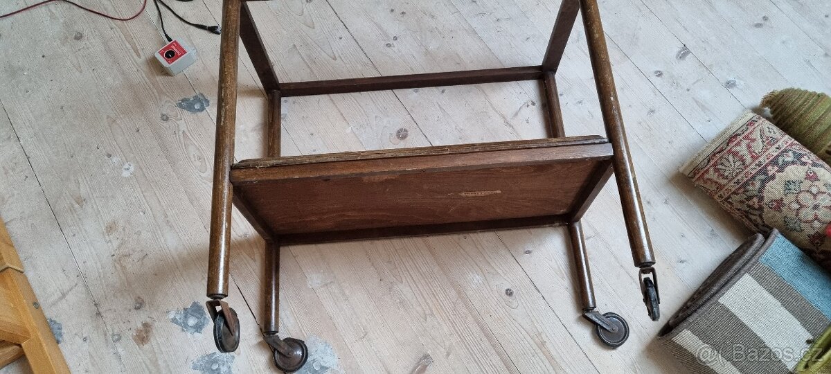 Stolek servírovací na kolečkách THONET - 5