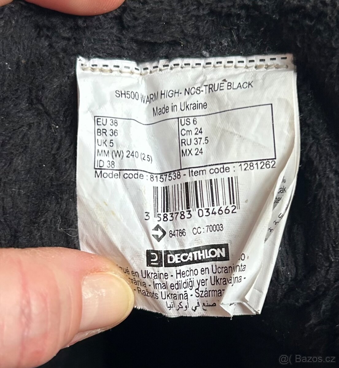 Dětské vysoké zimní boty Quechua vel. 38 - 5