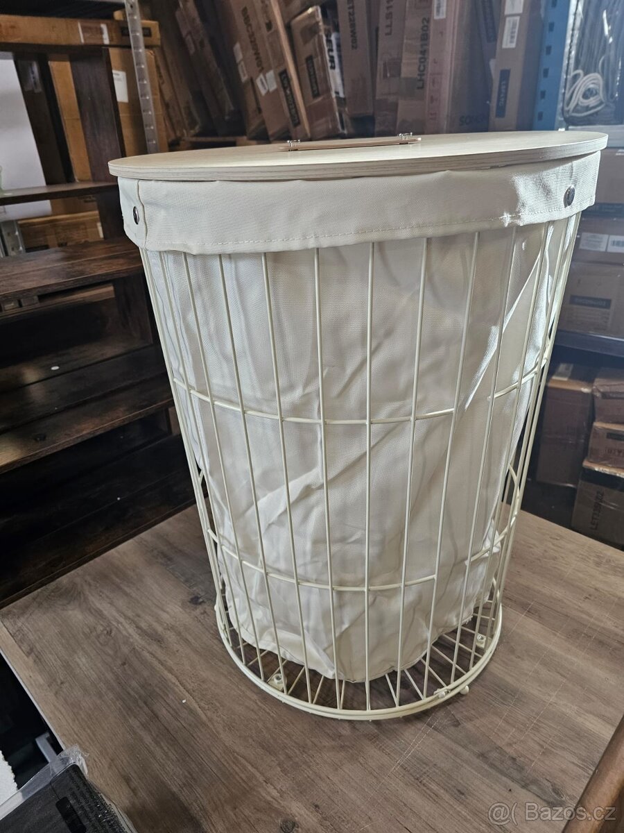 Nový prádelní koš na prádlo nebo hračky 95 litrů - 5