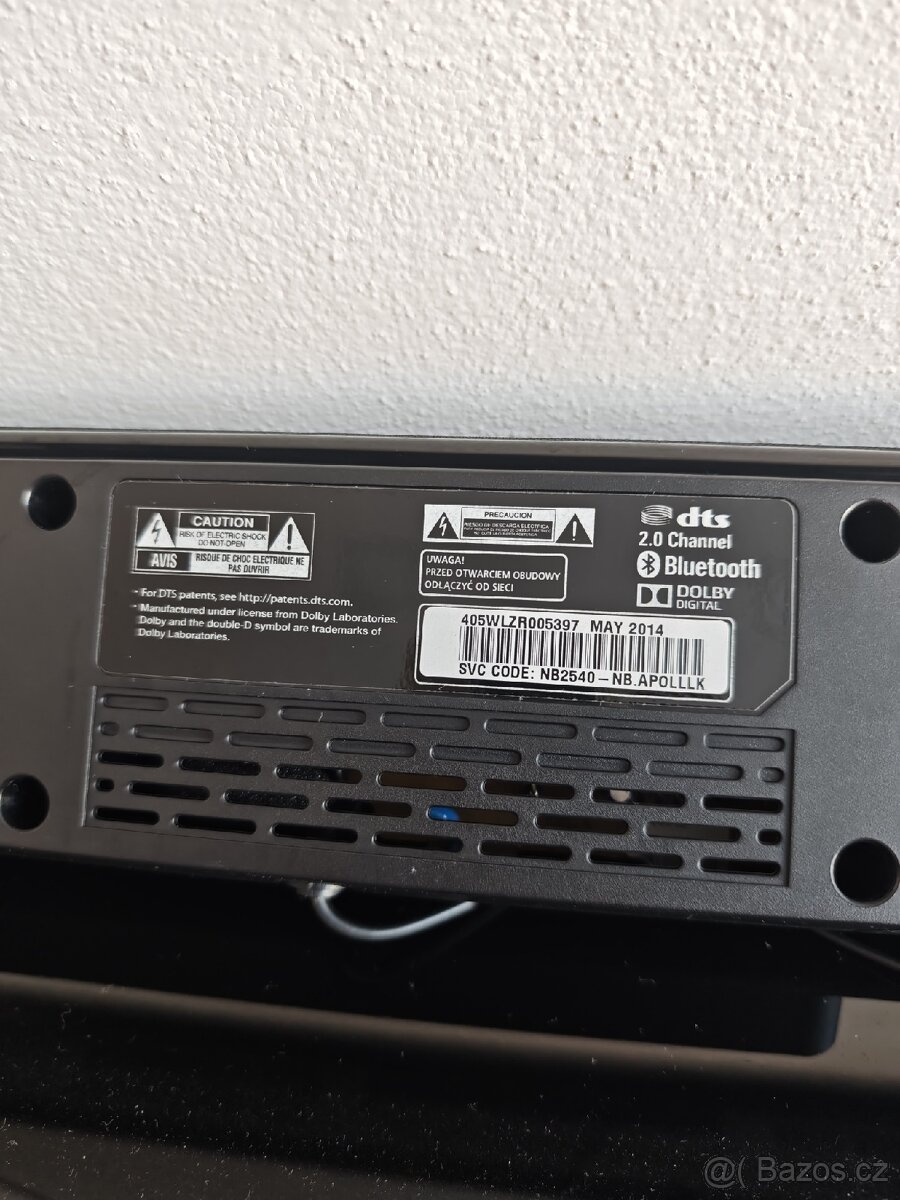 Soundbar LG NB2540 120W, bluetooth, ovladač - 5