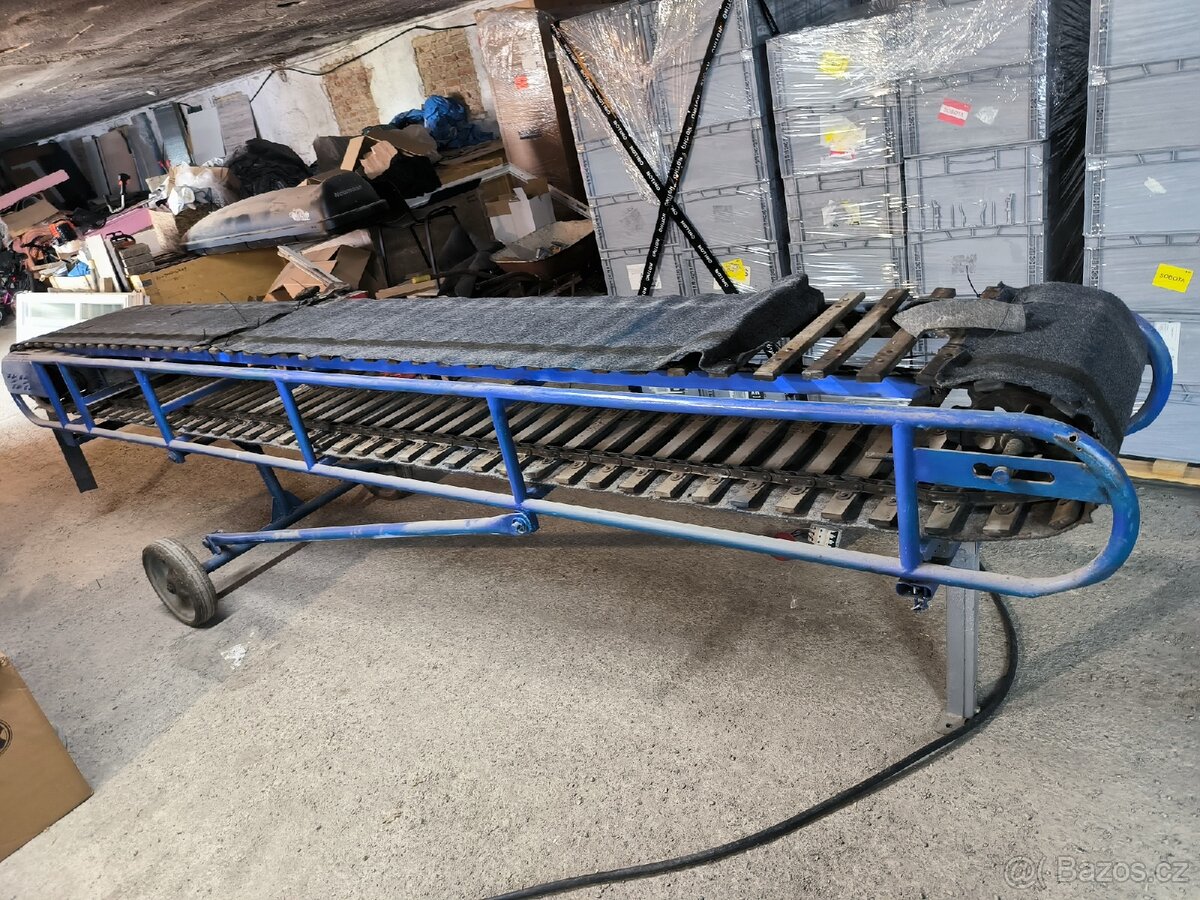 Kolečkový dopravníkový pás na kartony - 5