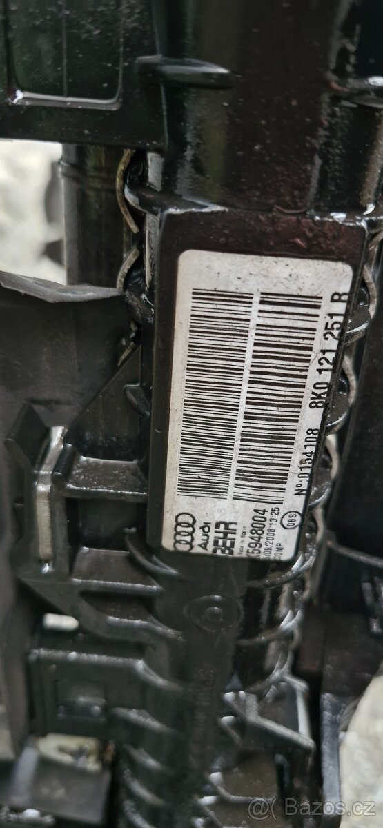 Chladicova stena audi A4 B8 8K 2.0 tdi - 5
