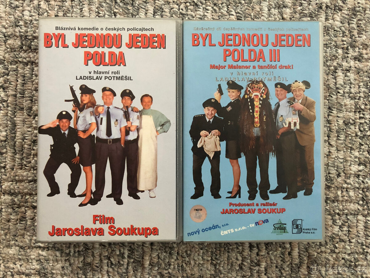 Originál VHS videokazety - 5