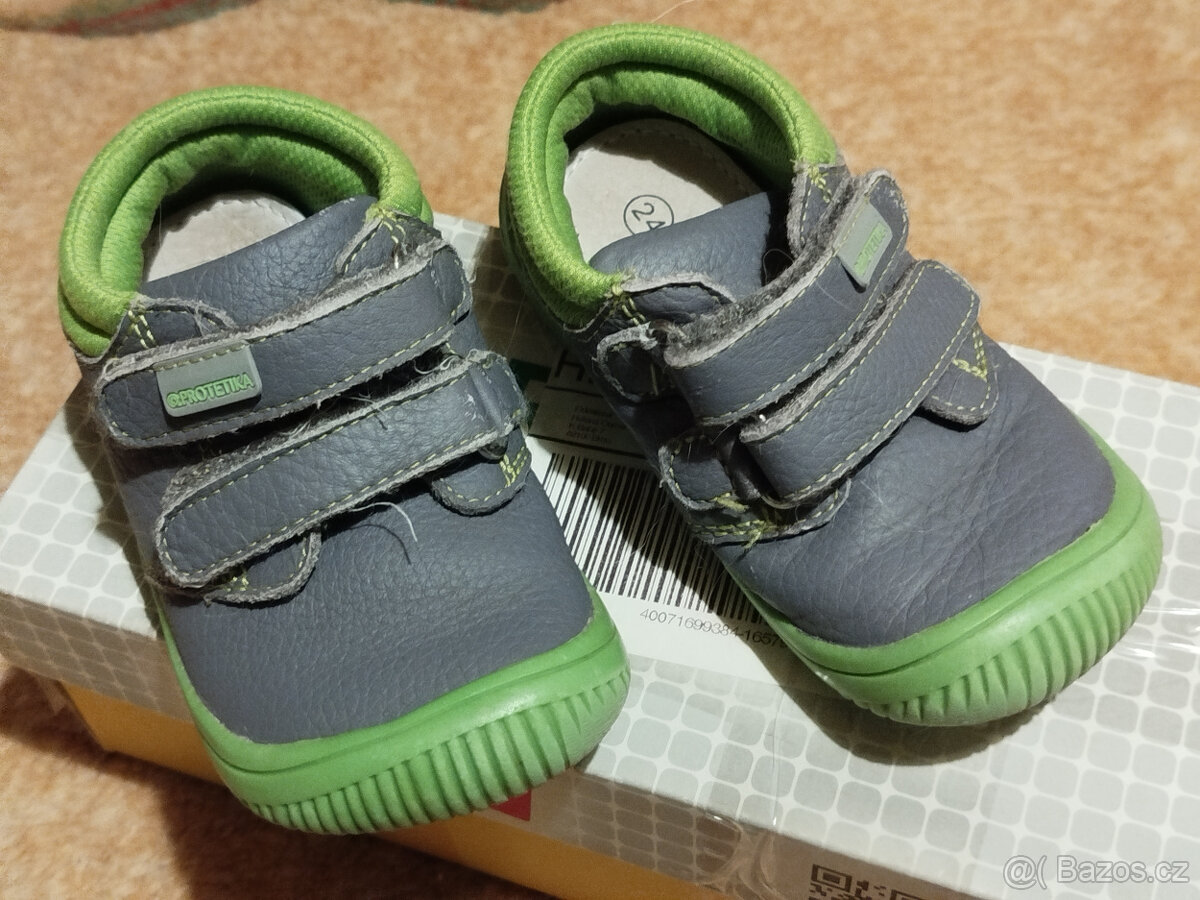 Chlapecké kožené botky Protetika vel.24 - 5