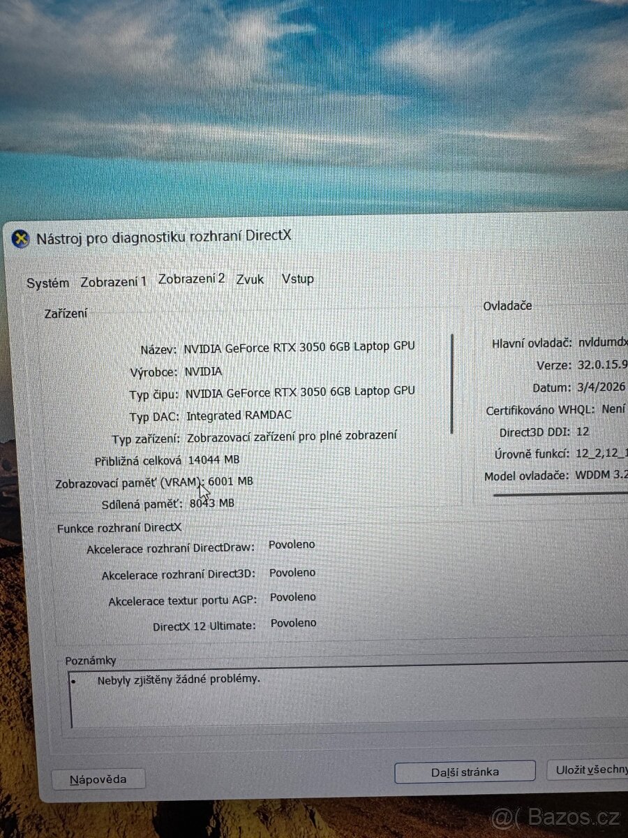 Herní notebook Acer Nitro, ZÁRUKA - 5
