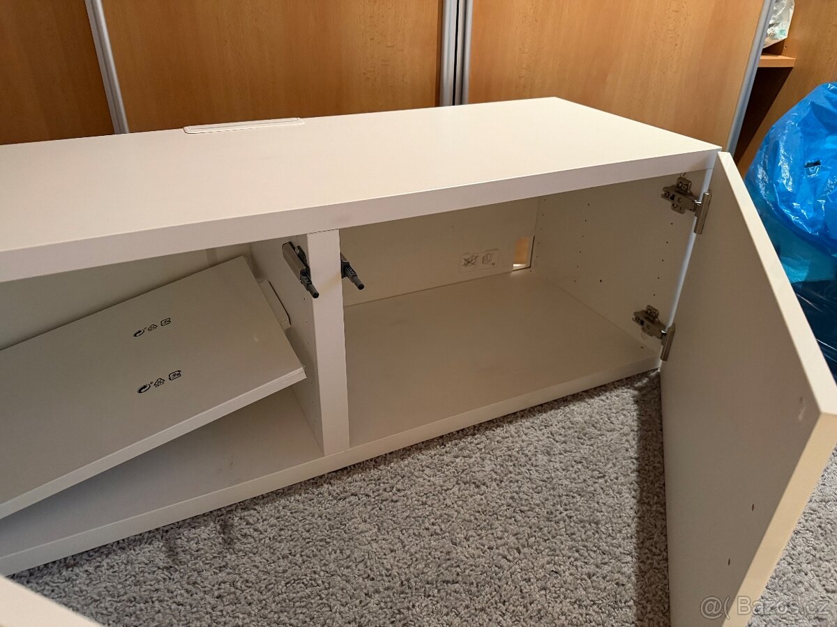 IKEA BESTÅ – bílý TV - 5