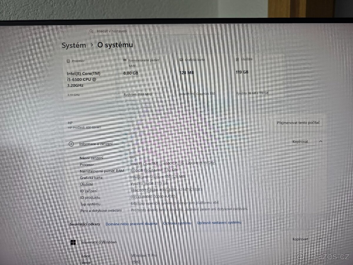 HP ProDesk 400 G3 MT Intel i5..ssd..windows 11 - 5