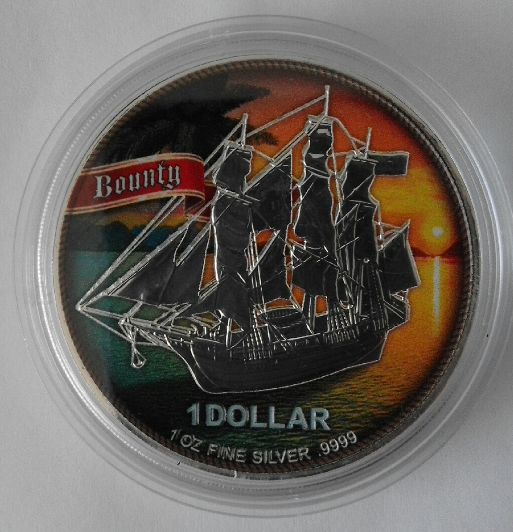 Stříbrná mince Bounty 1oz, dva druhy - 5