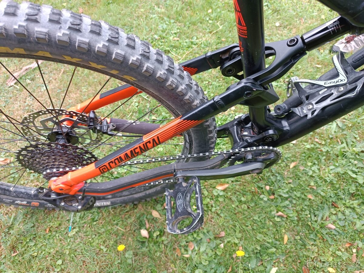 Celoodpružené enduro kolo Commencal - 5
