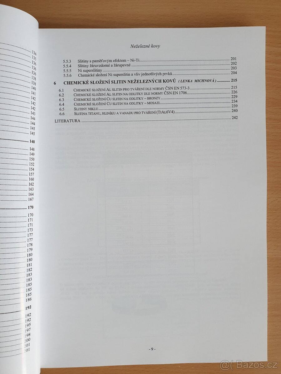 Kniha Neželezné kovy (Michna) - Nová, nepoužitá - 5